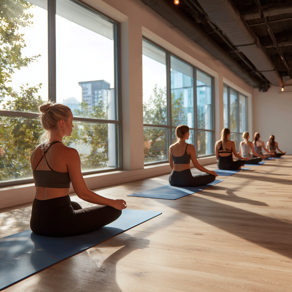 Studio de yoga modern